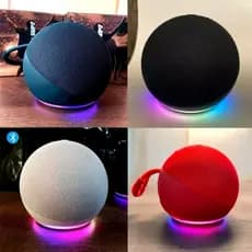 Echo Dot 5ª Geração Alaxe Alto-Falante Inteligente Original Bluetooth Wi-Fi Som Alaxe