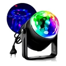 Mini Globo Projetor Jogo de Luz