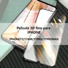 Película 3d Fina Resistente iPhone 17 17air 17pro 17promax