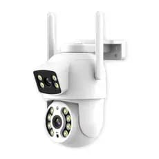 Câmera de Segurança WiFi A Prova de água Lente Dupla APP YOOSEE OU ICSEE Visão câmera 360 Graus