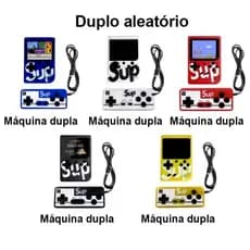 Mini Game Portátil Retro Console Com 400 Jogos Com Controle Envio Imediato Controle Para 2 Pessoas