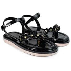 Sandália Infantil Flatform Rasteirinha Leve Menina - 20 ao 34 - Flores