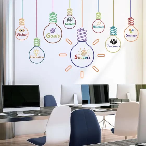 Papel de parede colorido lâmpada adesivo de parede sala de estar sofá papel de parede decorativo auto-adesivo