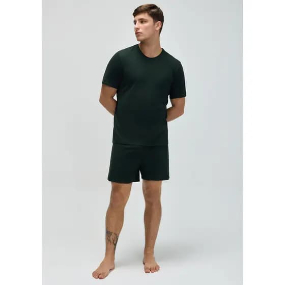 Pijama Curto Masculino Comfort Em Algodão Pima