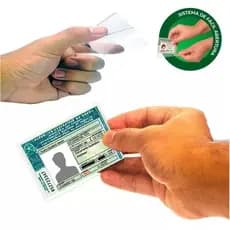 Suporte CNH em Acrílico Rigido Protetor de Documento Anti Aranhões Resistente Top