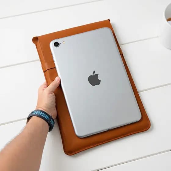 Estojo Profissional iPad Pro 11 Air 5 Pro 12.9 iPad 10.9 Com Suporte e Encaixe Firme