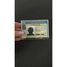 Cartão Protetor de CNH Anti Documento Habilitação Anti Aranhões  Viagem Carteira Bolsa Mochila New