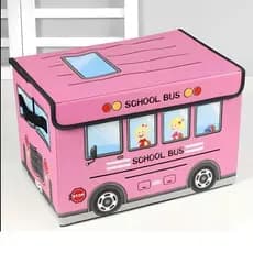 Caixa Infantil Multiuso Escolar Organizadora para Brinquedos e Roupas