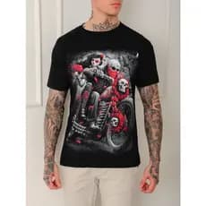Caveira Ogabel masculino Camisa Blusa Ogabel