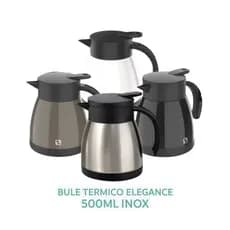 BULE GARRAFA TÉRMICA PARA CHÁ E CAFÉ DE 500ML DISPONÍVEL EM 4 CORES - SOPRANO