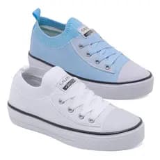 Kit 2 Pares Tênis Feminino Star Original All Frete Grátis