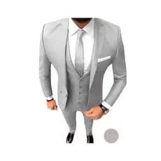 Terno Slim Masculino Cinza Claro Oxford Paletó + Calça Super Promoção
