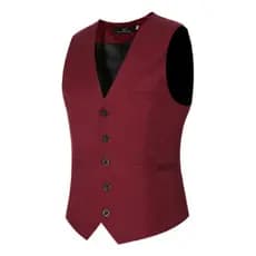 Colete social masculino oxford slim black - Promoção!