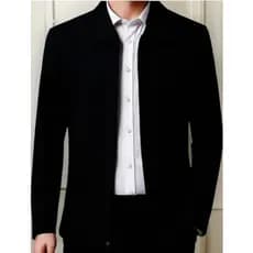 Jaqueta Kaban em Oxford Masculina Social Preto PP ao GG