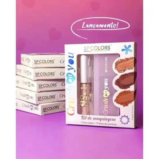 Kit de Maquiagem Crush on You SP Colors