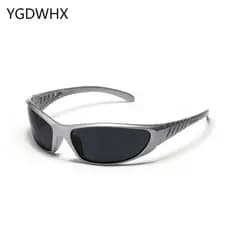 Y2K Óculos De Sol Das Mulheres Dos Homens Do Vintage Ciclismo Motocicleta Bicicleta Esportes UV400 Ao Ar Livre Punk