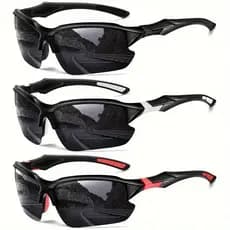 UV400 Polarizado Ciclismo Óculos De Sol Lente HD Resistente A UV Vidro Moda Confortável Esporte Ao Ar Livre Masculino