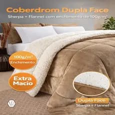 Coberdrom Cobertor QUEEN Coberta Edredom La Carneiro QUEEN Dupla Face Inverno Pesado Cor Lisa Manta Soft Plush