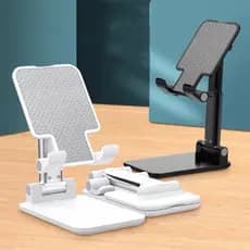 Suporte para Celular Tablet Dobrável com Tripé Portátil e Antiderrapante
