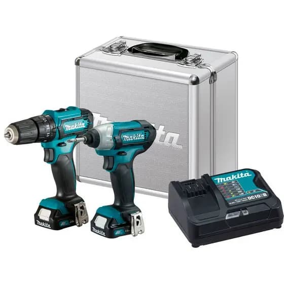 Combo Parafusadeira Furadeira e Parafusadeira de Impacto CLX228SAX Makita