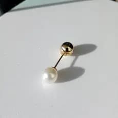 Kit 2/4/6 un Broche/Alfinete de Pérola para Ajuste de Roupa