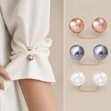 Trio Alfinete de Ajuste para Decote Pérola Broche Feminino Broche Luxo 3 Pçs 6 Pçs 9 Pçs