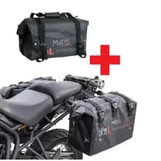 Alforge Bolsa Lateral e traseiro Impermeavel Capota Maritima Big Trail