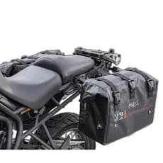 Alforge bolsa lateral soldado capota marítima reforçado  impermeavel big trail moto grande