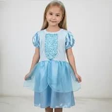 Fantasia Cinderela Princesa Infantil Criança