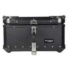 BAU MOTO UNIVERSAL GP TECH TRASEIRO ALUMINIO PRETO 65 LITROS