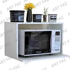 SUPORTE MICROONDAS FORNINHO, MDF BRANCO, ALTA RESISTÊNCIA,FÁCIL MONTAGEM.