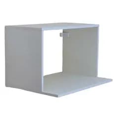 SUPORTE MICROONDAS FORNINHO ATE 35 LÍTROS, MDF BRANCO, ALTA RESISTÊNCIA, ATÉ 30 QUILOS, DISCRETO, FÁBRICAÇAO PRÓPRIA