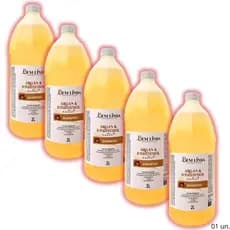 Shampoo Argan e D'Pantenol 2 litros salao de beleza lavatório restauração dos fios limpeza eficiente