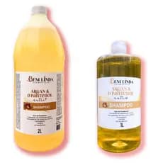 Shampoo de Argan e D'Pantenol 2 ou 1 litro shampoo cuidado limpeza hidratação nutrição reconstrução restauração 1lt 2lt