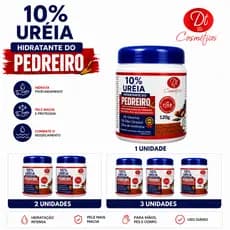 ✅ Creme com Ureia 10% - Hidratante do Pedreiro 120g- Para Pele Seca Mãos e Pés Secos E Áspera