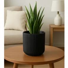 Vaso Decorativo Cachepo19cm em Cerâmica – Moderno para Sala e Escritório