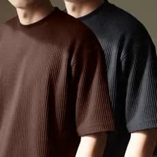 Kit 2 Camiseta Oversized Casual Básica Lisa Reta