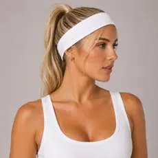 Faixa De Cabelo Lisa Testeira Elástica Unissex Esportiva Para Academia Esporte Dia a Dia Yoga