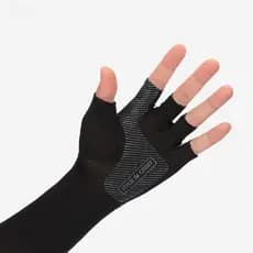 2 Peças De Mangas De Braço Esportivas Para Corrida , Ciclismo , Escalada , Proteção Solar UV , Legal Com Punho De 5 Dedo
