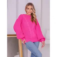 BLUSA DE FRIO MODA FEMININAS TOP TRICOT SUETER