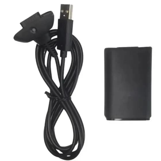 Kit 1x Bateria para Controle de Xbox 360 com 1x Carregador LEON-360B
