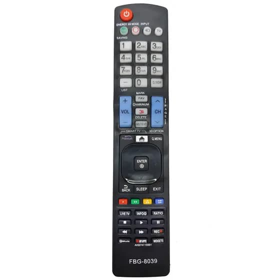 Controle Remoto Para TV FBG-8039