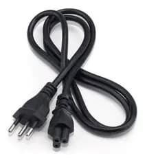 Cabo De Energia Para Fonte De Notebook Cabo Tripolar 3 Pinos