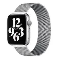 Pulseira smartwatch Loop Milanese Metal Aço - Prata