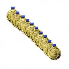 Kit Medalha Gedeval Média 44mm 10 Unidades
