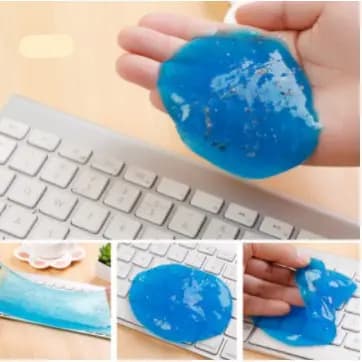 Teclado Cleaner Car Super Clean Cola Gel Poeira Mágica Cleaner