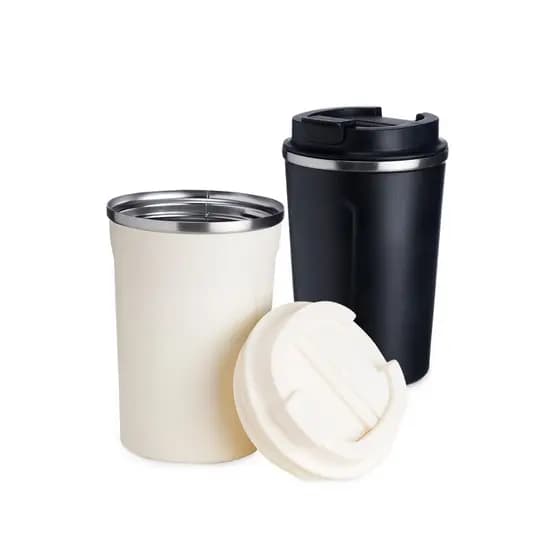 kit 20 atacado Copo Térmico Café Aço Inoxidável Viagem Carro Caneca Vácuo 350ml