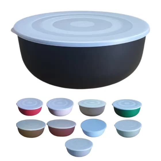 Tigela Saladeira Bowl Redonda Grande 3,75l. Bpa Free