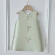 Pequeno médio crianças vestido 2026 novo estilo menina sem mangas crianças vestido de princesa anfitrião Piano competiçã
