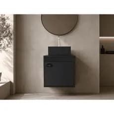 Armário para Banheiro 40cm MDF com Cuba de sobrepor
